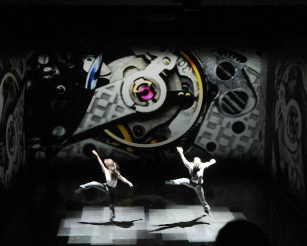 Hermès commissioned a special dance in honor of time, called Time in Motion, performed in NYC on Monday night for VIP clients and some media.