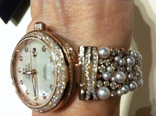 The Omega Ladymatic Jewelry watch.