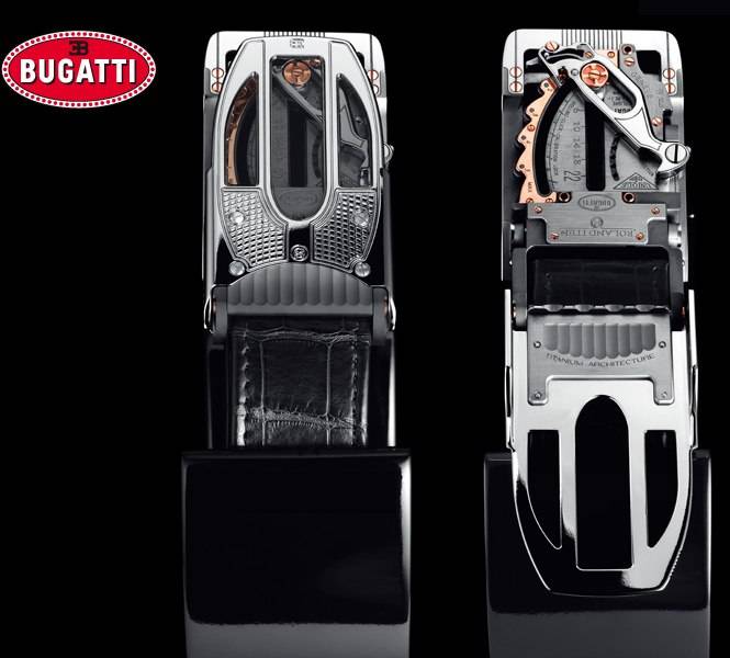Roland Iten Belt Buckle, Bugatti Edition