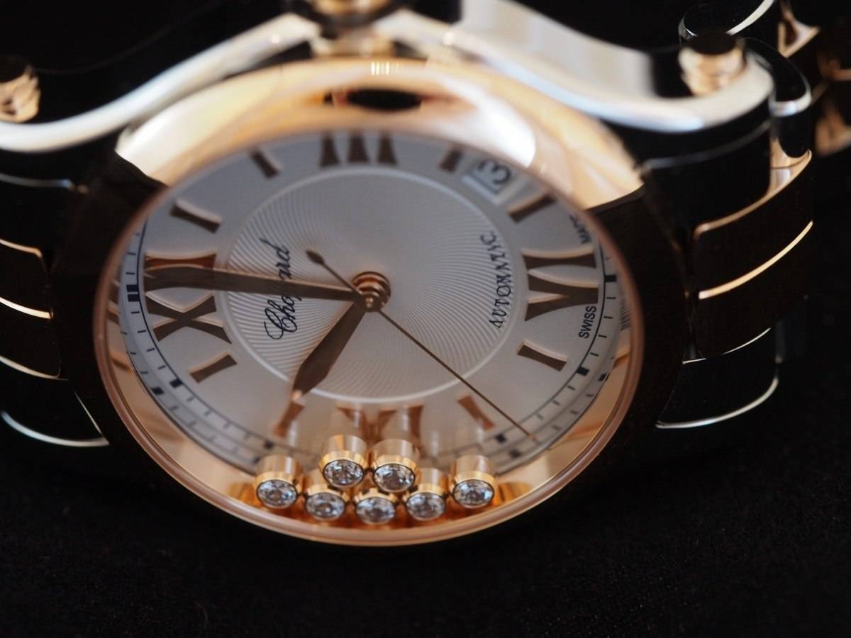 Hands On with the new Chopard Happy Sport Medium Automatic Two Tone