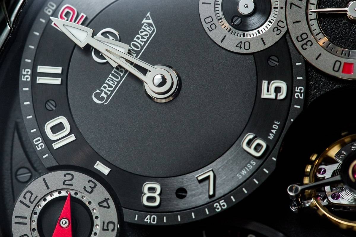 SIHH 2015: Dial of Greubel Forsey GMT Black