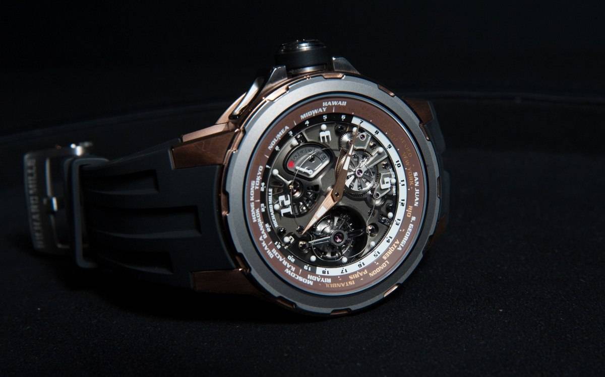 Richard Mille 58-01 Tourbillon World Timer  Limited Edition Watch
