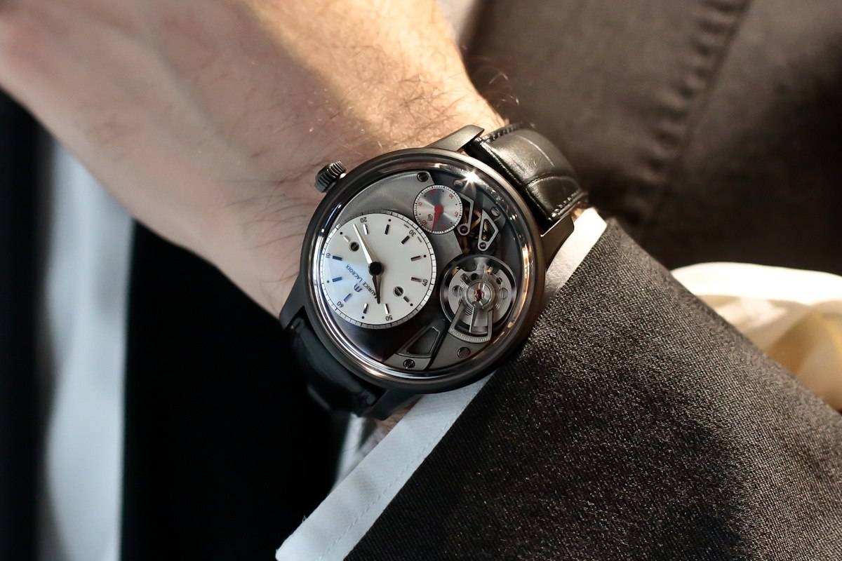 Maurice Lacroix Masterpiece Gavity Black Watch