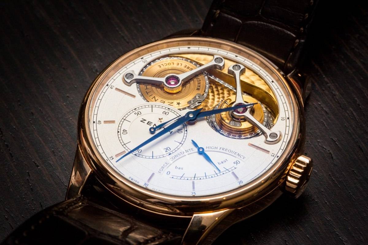 Zenith Academy Georges Favre-Jacot Close Up