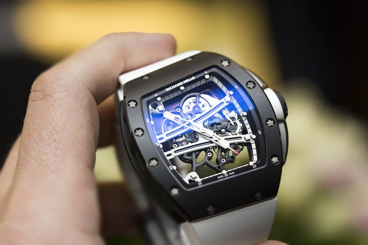 Richard Mille RM 61-01 Yohan Blake Limited Edition Monochrome Watch 2015