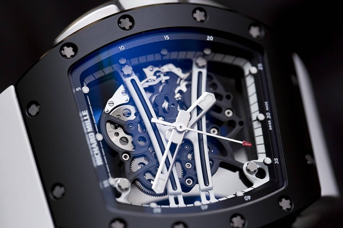 Richard Mille RM 61-01 Yohan Blake Limited Edition Monochrome Watch 2015 Front