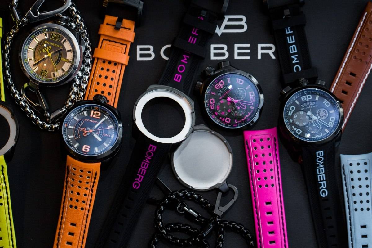 Bomberg Bolt-68 Neon Watch Baselworld 2015