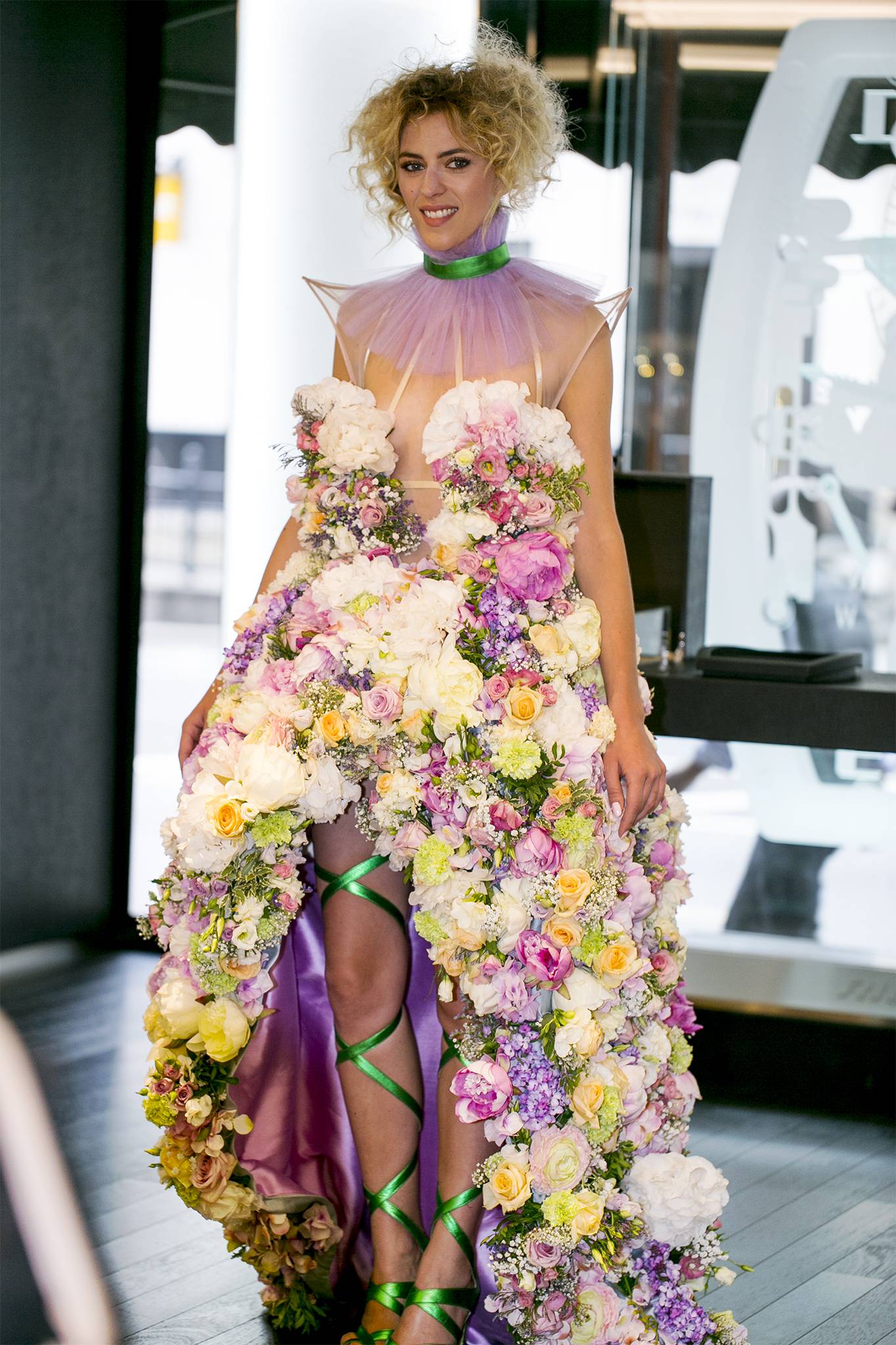 Richard Mille RM 19-02 Fleur Tourbillon Harrods Pop Up Flower Girl