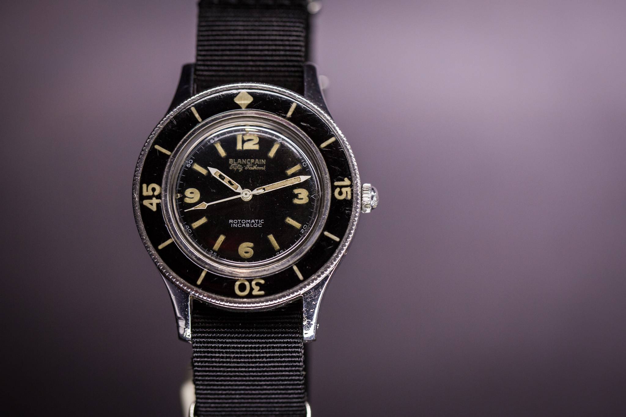 Original Blancpain Fifty Fathoms 1953 First Diving Watch Ever Made