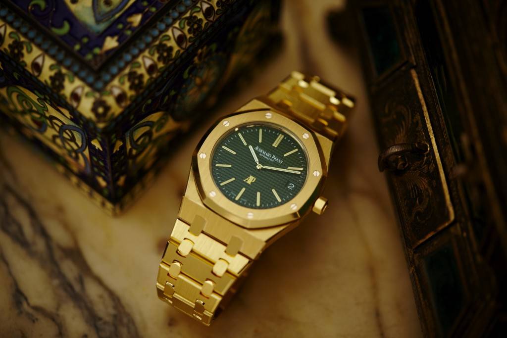 Audemars Piguet Royal Oak Extra-Thin The Hour Glass Limited Edition Timepiece 