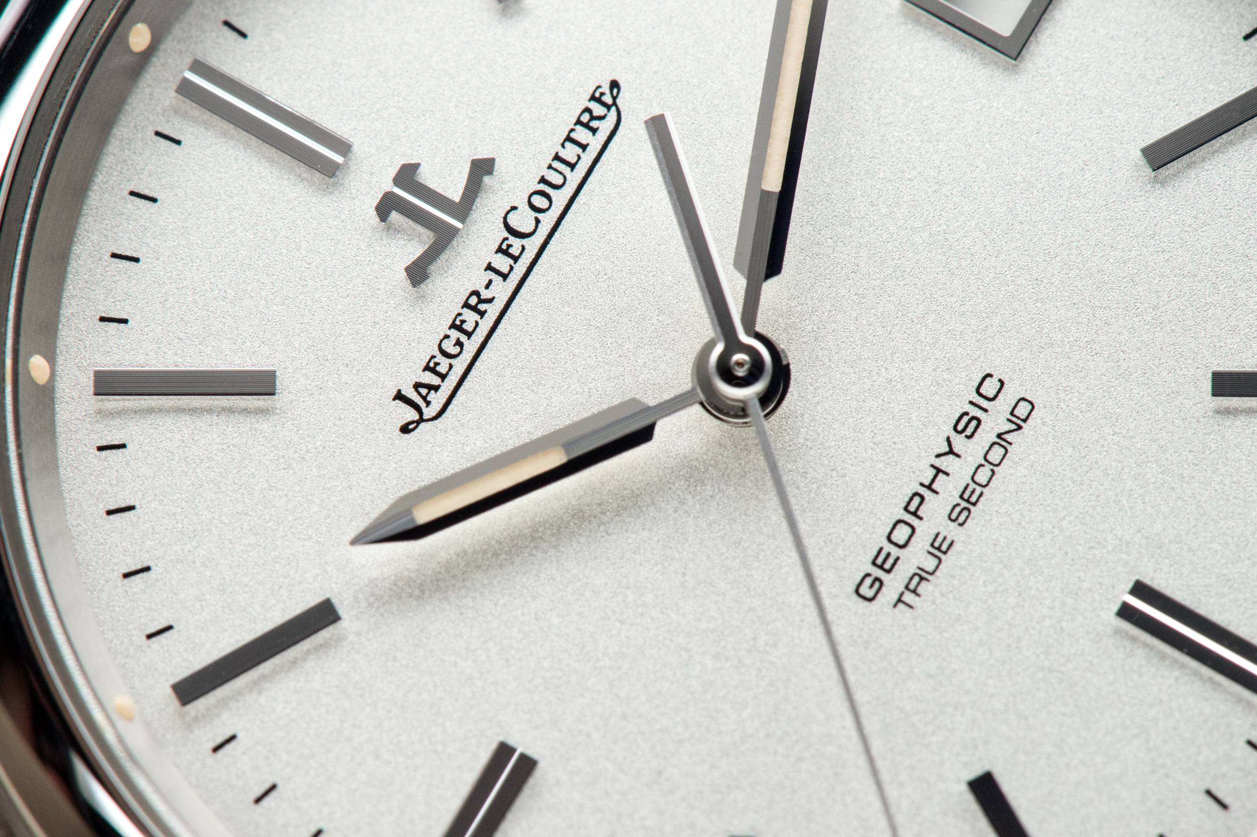 Jaeger-LeCoultre Geophysic True Second Watch Close Up