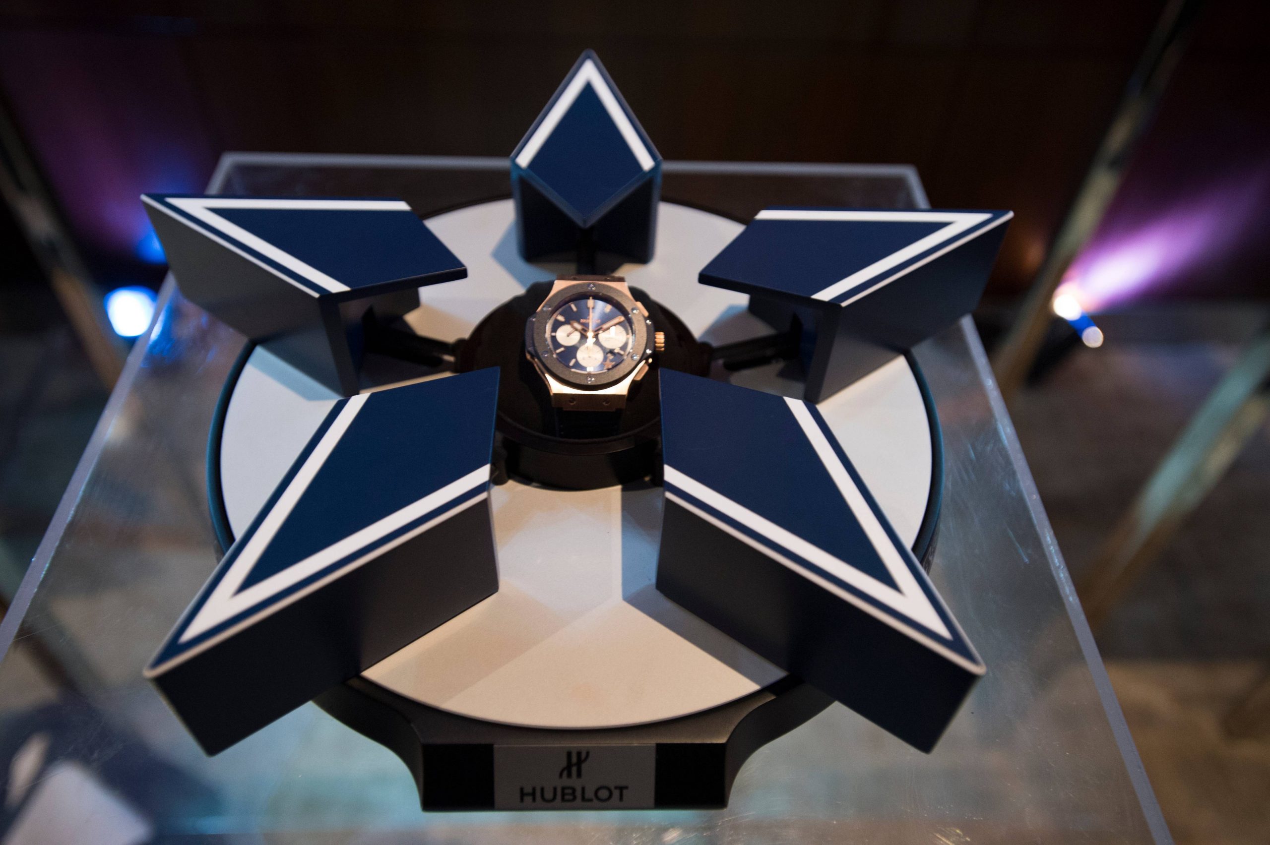 Hublot Unveils Big Bang Dallas Cowboys Timepieces With Dallas Cowboys Legend Darren Woodson