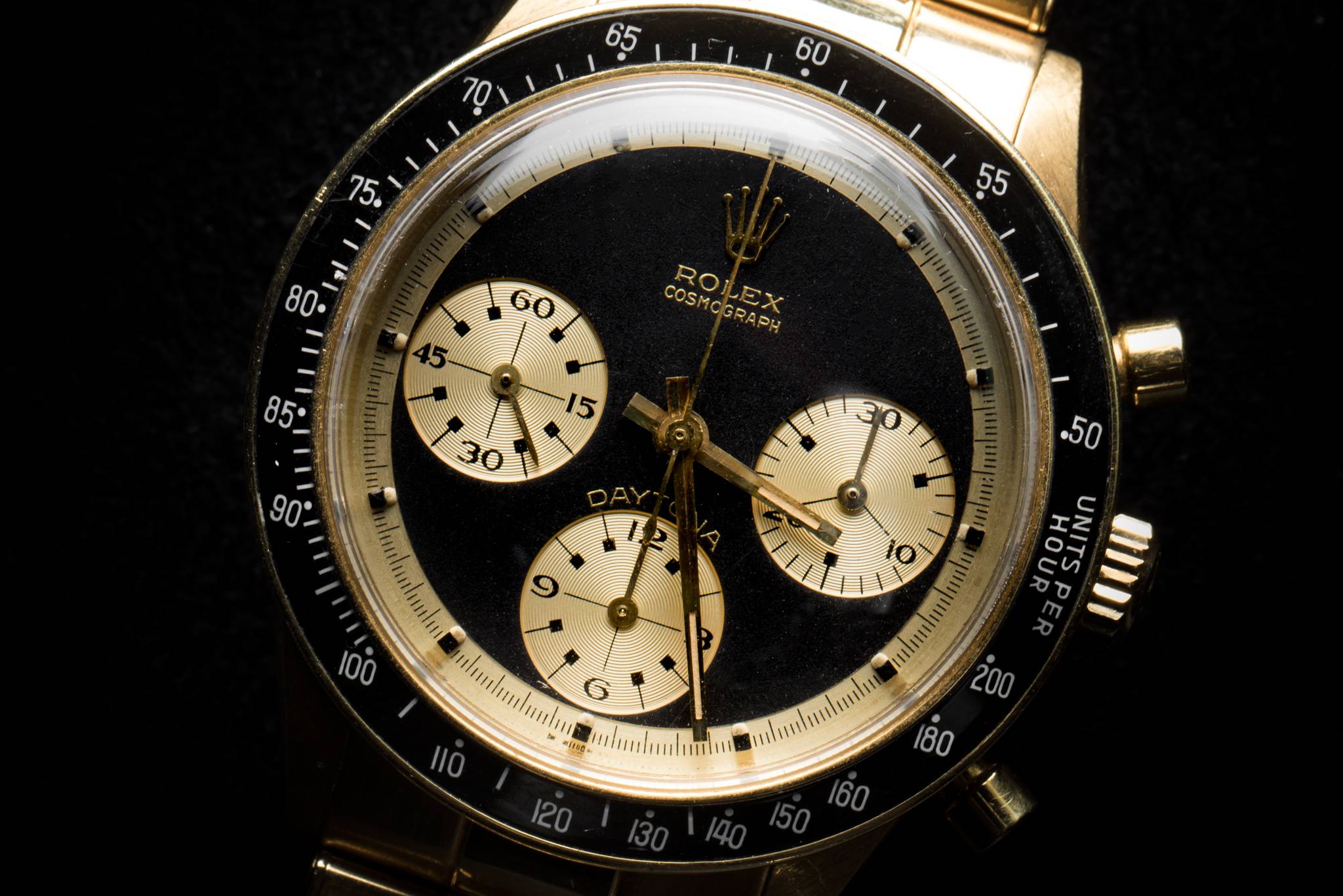 Rolex 'The Hermès Paul Newman', Reference 6241, Yellow Gold, 1968 Front