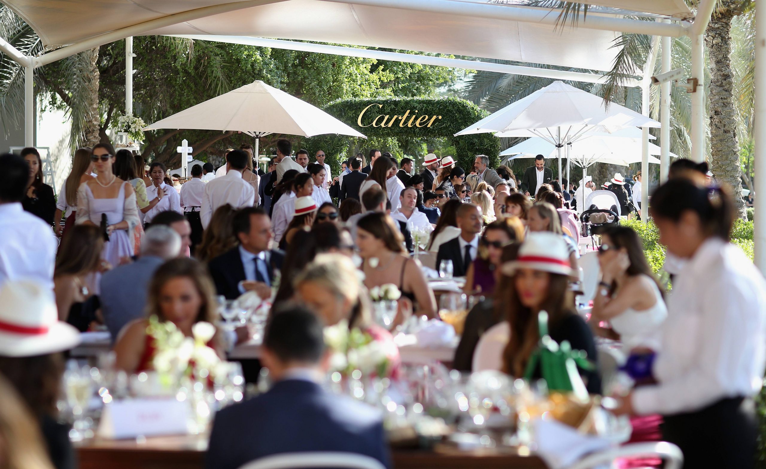 A general view on the final day of Cartier International Dubai Polo Challenge.