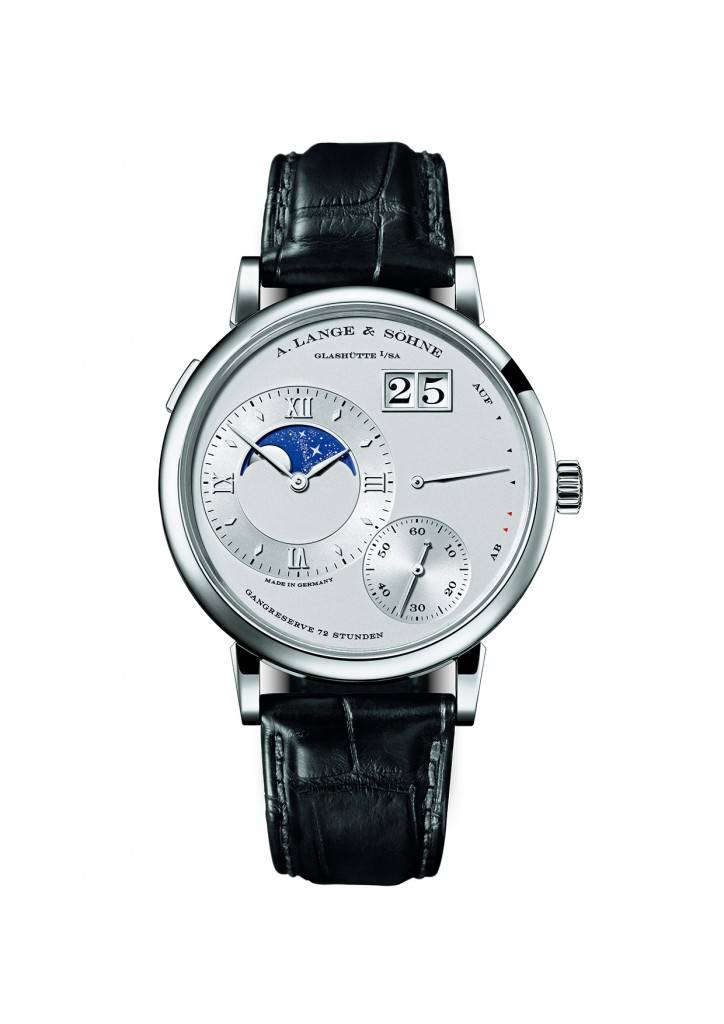 The GRAND LANGE 1 MOON PHASE in platinum (2)