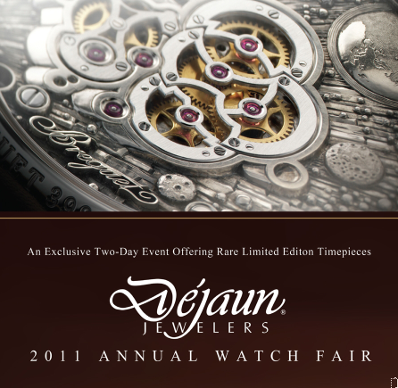 Haute Event: Dejaun Jewelers 2011 Annual Watch Fair