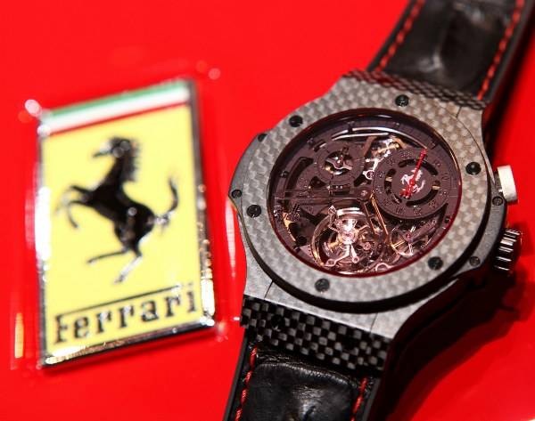 Hublot Big Bang Ferrari Tourbillon Celebrates 20th Anniversary of first Ferrari in China