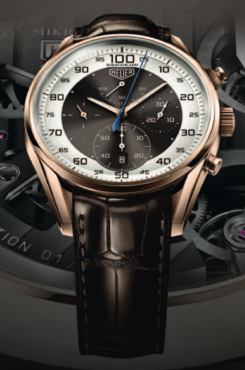 TAG HEUER CARRERA MIKROGRAPH 1/100TH SECOND CHRONOGRAPH AVAILABLE AT DEJAUN JEWELERS