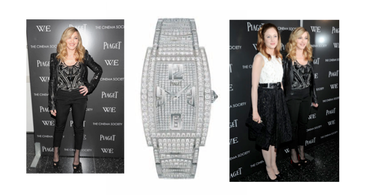 PIAGET HOSTS THE NEW YORK PREMIERE OF MADONNA’S NEW FILM, “W.E.”