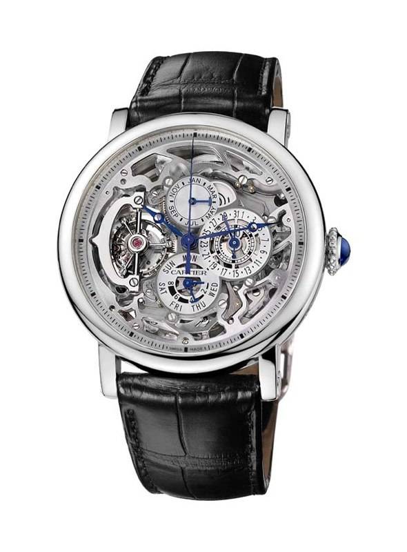 Mechanical Mascot: Cartier Rotonde Grande Complication Skeleton Watch