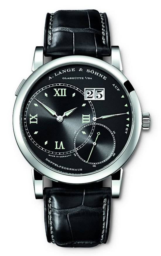 Haute Timepieces: A. Lange & Sohne Grande Lange 1 Luminous Watch