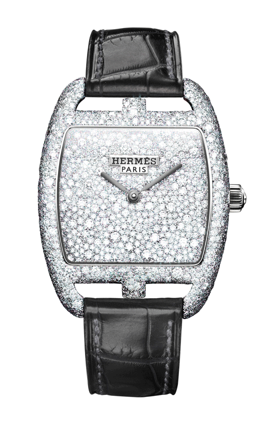 Haute Timepieces: Hermès Sertie Neige Lady’s Watch