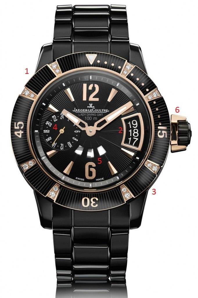 Haute Timepieces: Jaeger-LeCoultre Master Compressor Diving GMT Lady