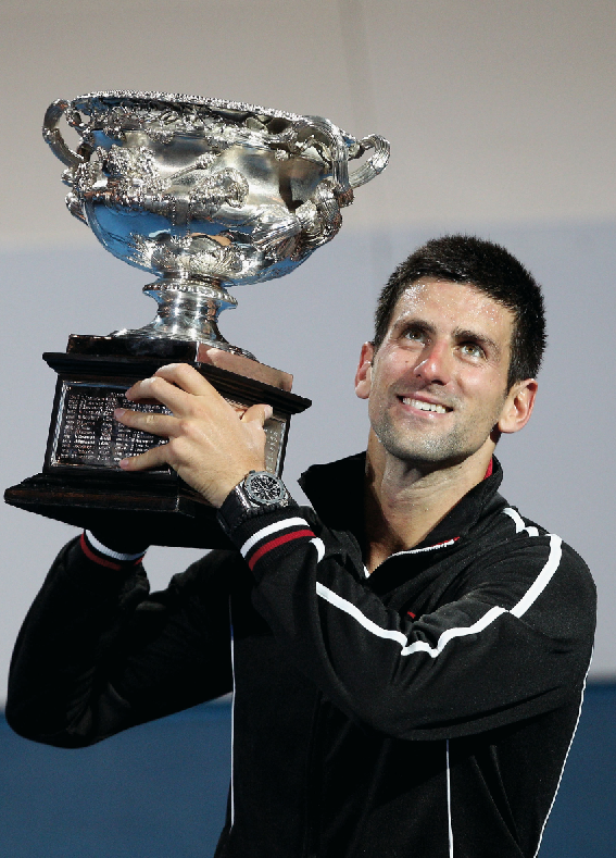 Audemars Piguet Brand Ambassador Novak Djokovic Wins Third Grand Slam