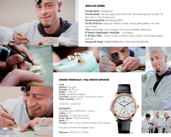 New Face Of Tradition: Girard-Perregaux’s Young Watchmakers