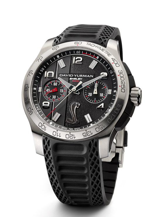 Caroll Shelby and David Yurman Collaborate On Limited Edition Muscle Car Inspired Timepiece