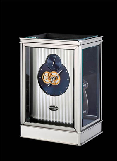 Parmigiani Fleurier Presents Solid Silver Table Clock