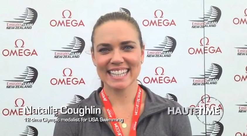 Interview with OMEGA Ambassador Natalie Coughlin at America’s Cup