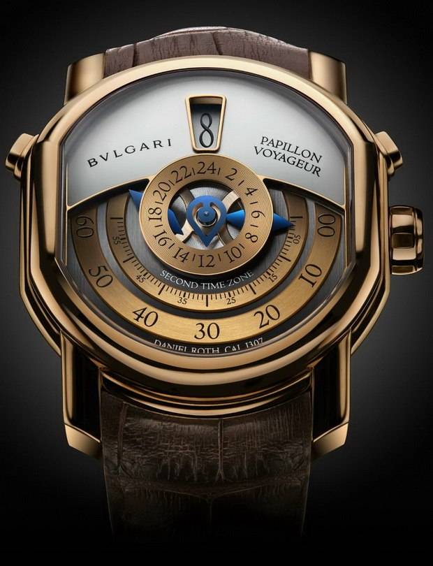 Haute Time Watch of the Day:  Bulgari Daniel Roth Papillion Voyageur