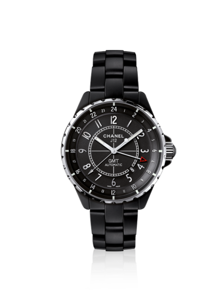 Chanel Presents J12 GMT Matte Black Watch