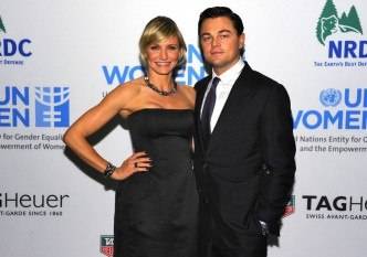 Stars Cameron Diaz and Leonardo DiCaprio Attend TAG Heuer Charity Bash