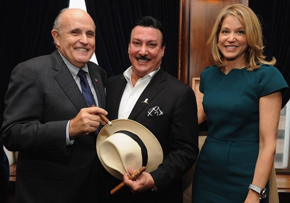 Giuliani Helps Hublot Launch NYC King Power Arturo Fuente