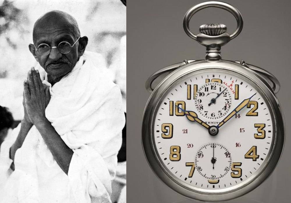 An Intimate Look at Gandhi’s Zenith Pocket Watch