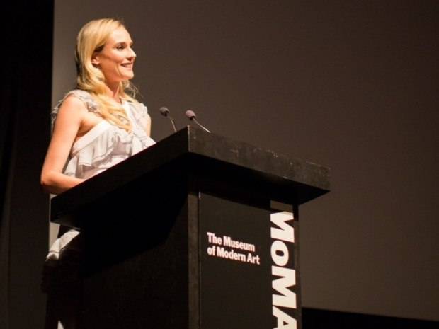Face of Jaeger-LeCoultre Diane Kruger Honors Quentin Tarantino at Museum of Modern Art Film Event