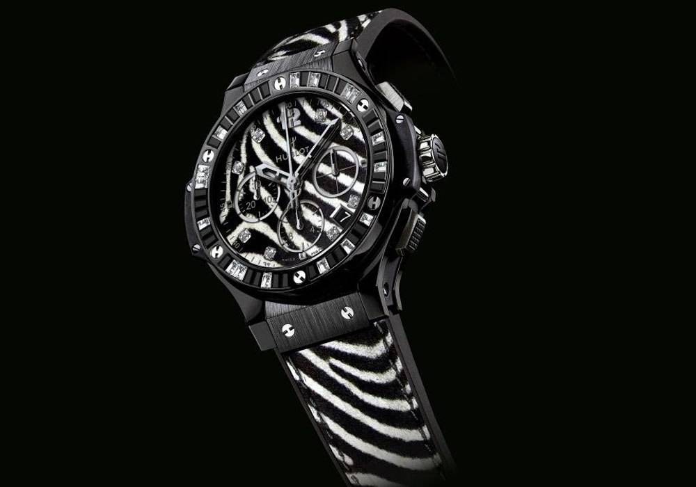 Carmelo Anthony’s Haute Time Watch of the Day:  Hublot Big Bang Zebra Edition