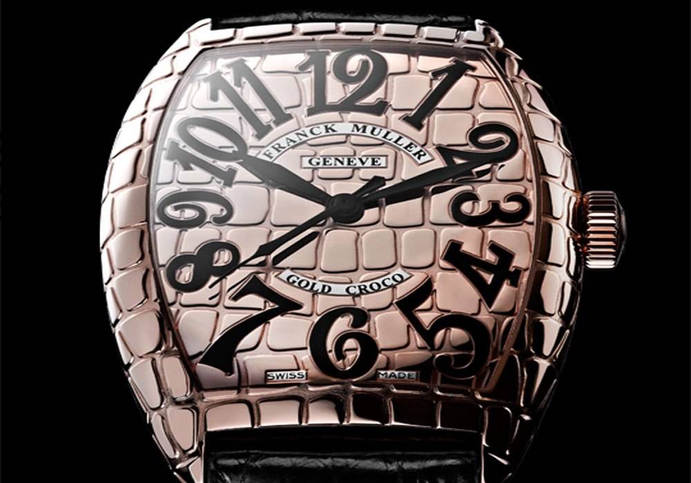 Carmelo Anthony’s Haute Time Watch of the Day:  Franck Muller Gold Croco