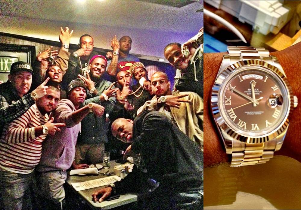 Luxe Gift: Rapper The Game Buys 12 Friends Rolex Watches