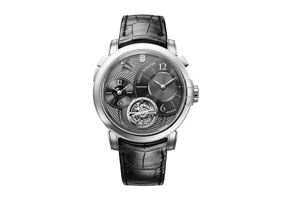 Carmelo Anthony’s Haute Time Watch of the Day:  Harry Winston Midnight GMT Tourbillon