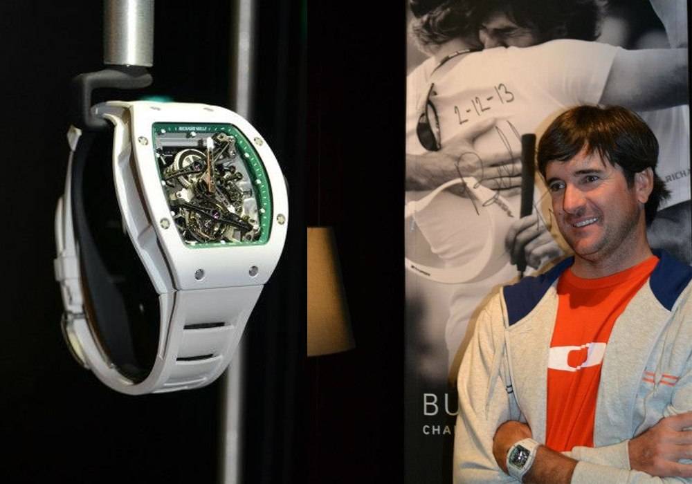 Richard Mille Present Champion Golfer Bubba Watson With His Own Tourbillon RM 038 Victory Watch