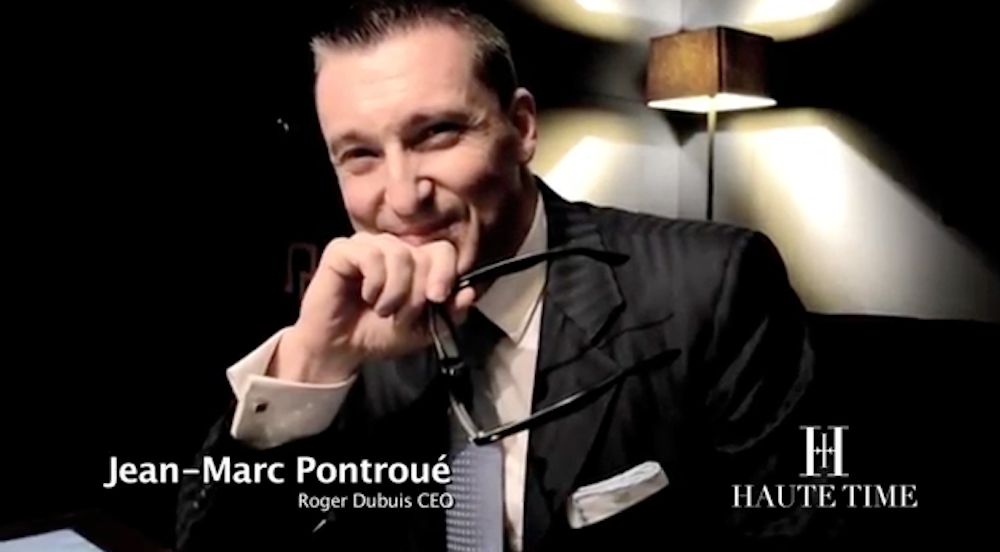 Haute Time VIDEO with Roger Dubuis CEO Jean-Marc Pontroué at SIHH