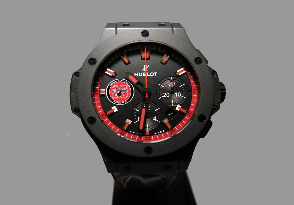 Carmelo Anthony’s Haute Time Watch of the Day:  Hublot King Power Miami HEAT Chronograph