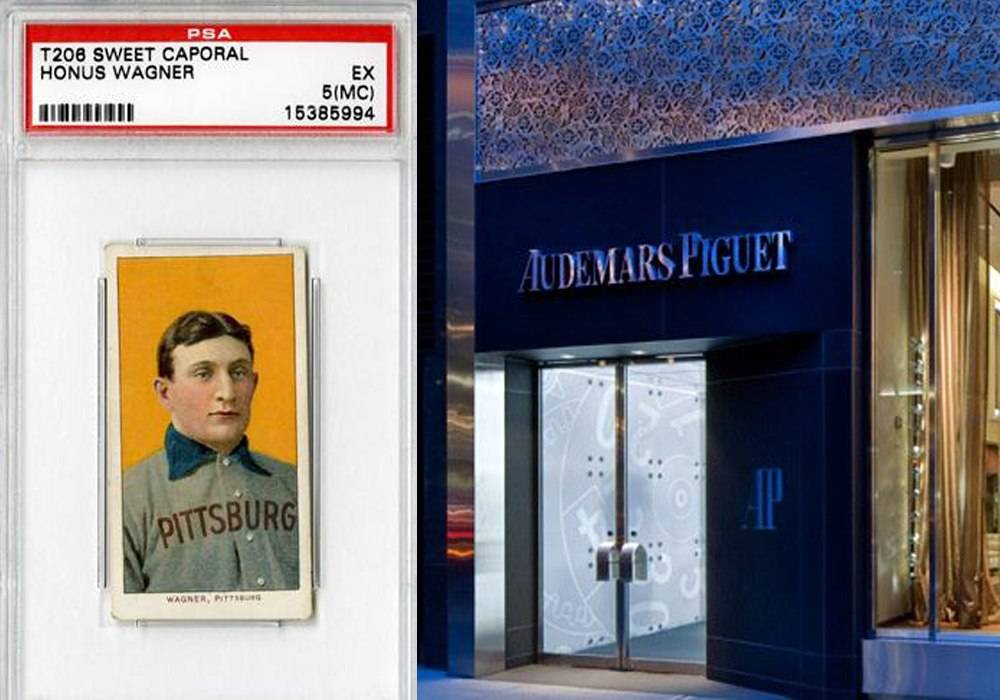 Audemars Piguet Boutique Displaying World’s Most Famous Baseball Card in Advance of Auction