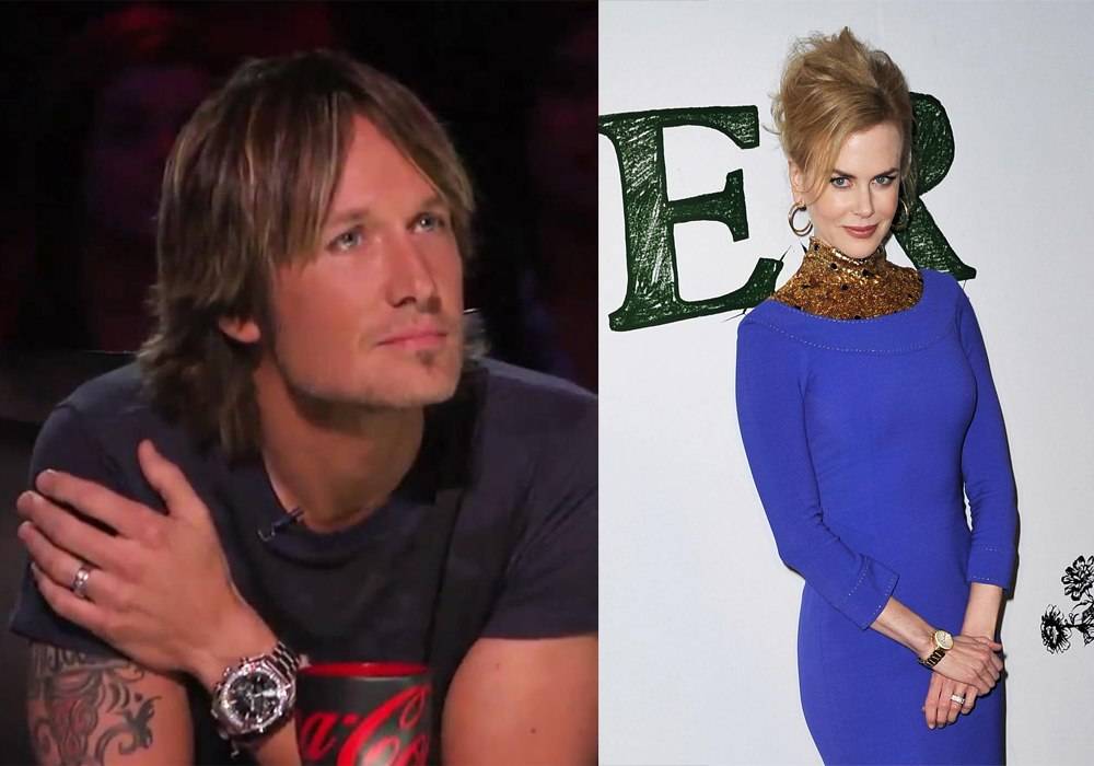 Keith Urban and Nicole Kidman Both Spotted Wearing Omega Watches