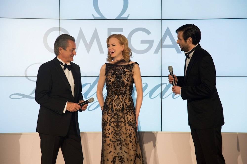 Nicole Kidman Launches Omega Ladymatic Campaign in Vienna
