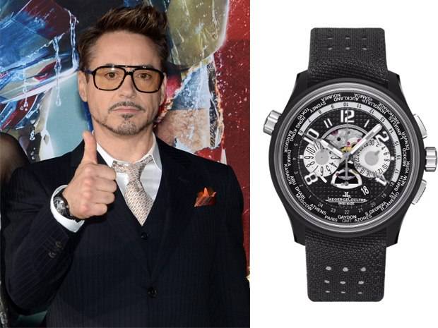 Robert Downey Jr. Spotted Wearing His Favorite Jaeger-LeCoultre AMVOX5