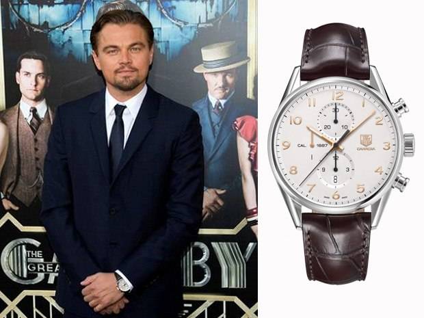 Leonardo DiCaprio Spotted Wearing TAG Heuer Carrera